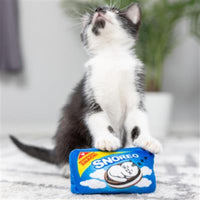 Huxley & Kent Cat Toys Snoreo Cookies Plush Cat Toy