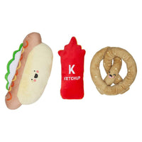 Pearhead, Inc. dog toys Ballpark Plush Dog Toy Set - 3 Pc