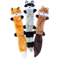 Zippypaws dog toys Skinny Peltz Plush Dog Toys - 3pk