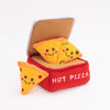 Zippypaws dog toys Burrow Pizza Box Interactive Dog Toy