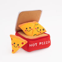 Zippypaws dog toys Burrow Pizza Box Interactive Dog Toy