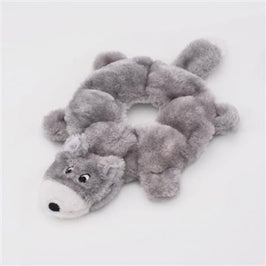 Zippypaws dog toys Loopy Wolf Plush Squeak Dog Toy