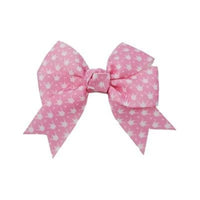 Barker's Bowtique Hair Bows Large Pink Crowns Dog Hair Bow