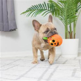 Huxley & Kent dog toys Tricks for Treats Pumpkin Tiny Tuff Dog Toy - 2 pcs