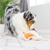 Huxley & Kent dog toys Gingerbread Bone Plush Squeak Dog Toy