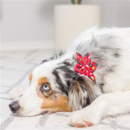 Huxley & Kent Bow Tie LG Christmas Trees Pinwheel Holiday Pet Collar Attachment