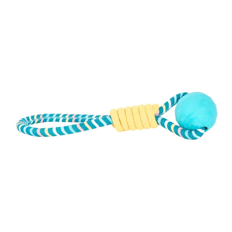 ZippyPaws dog toys Razzle Rope Tugger Ball Dog Toy