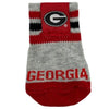 Pets First Pet Socks XS/S GA Bulldogs Non-Skid Pet Socks - 4 Pc (2 sizes)