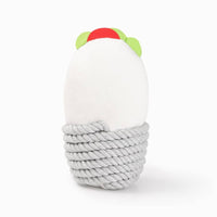 Hugsmart Products Inc dog toys Fiesta Chewsday Burrito Rope Plush Dog Toy
