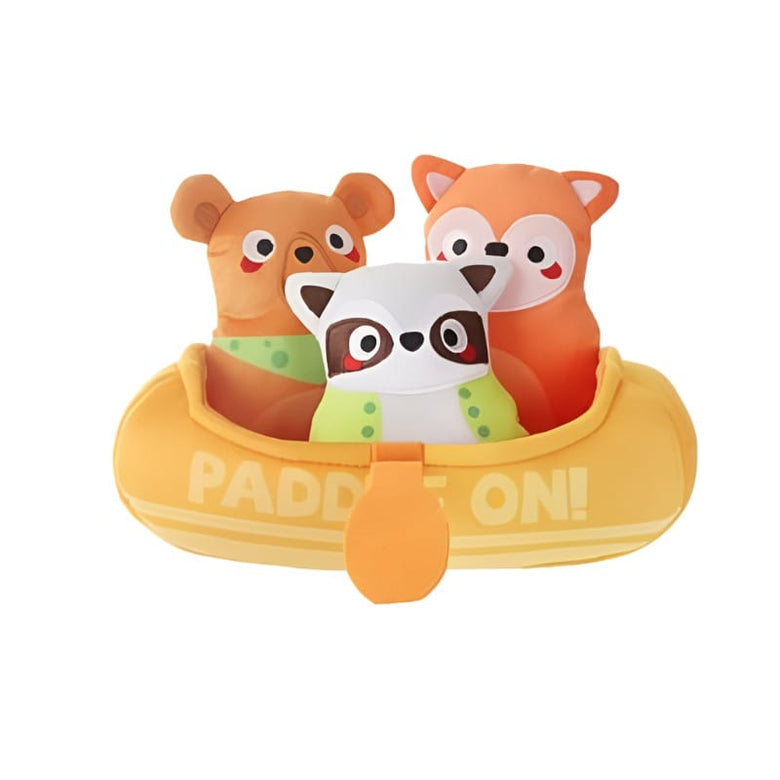 HugSmart Pet Toys Camping Pups Kayak Dog Toy - 3pc