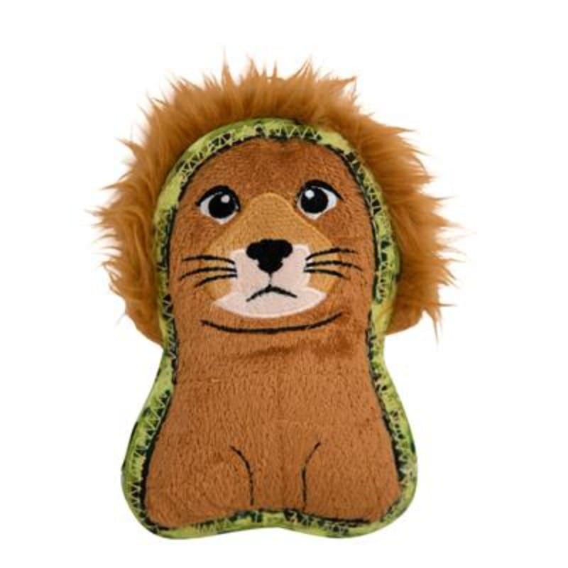 Outward Hound dog toys Xtreme Seamz Orange Lion Dog Toy