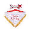 ZippyPaws Toys One Sz Birthday Bandana & Bone Dog Toy
