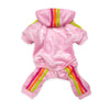 Fab Dog Jumpers 10" Velour Pink Dog Jogger - Only Available in Size 10"