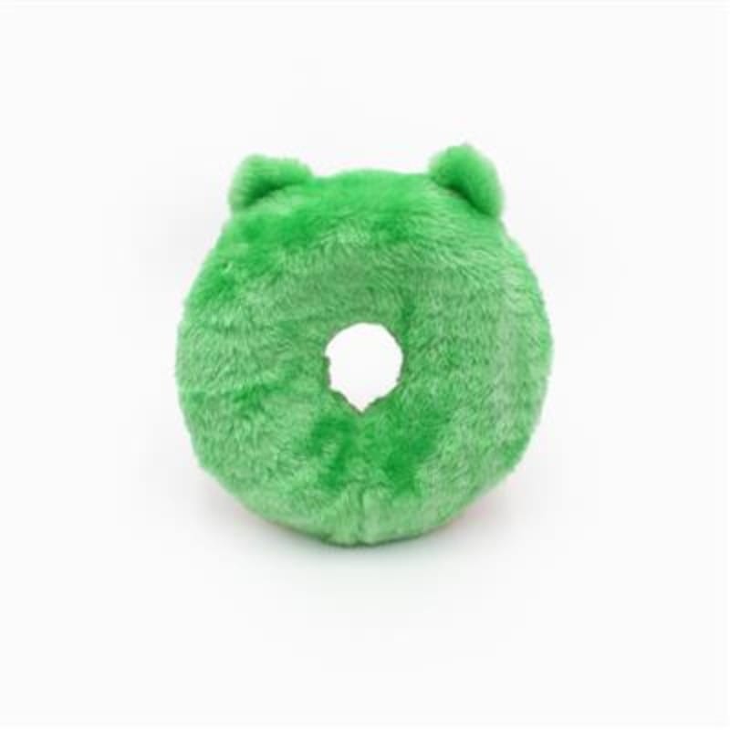 ZippyPaws dog toys Donutz Buddies Frog Dog Toy