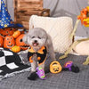 HugSmart Pet dog toys Howloween Night Halloween Candy Rope Plush Dog Toy Set