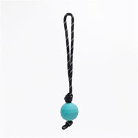 Zippypaws dog toys Tuff Waggle Rubber Ball RopeTugz Dog Toy