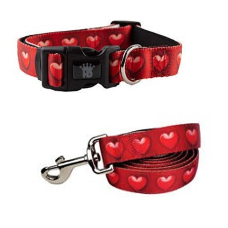 Barkers Bowtique Leashes Hearts Dog Leash