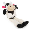 GoDog dog toys Just For Me Checkers Skinny Cow w/Chew Guard Dog Toy - Sm
