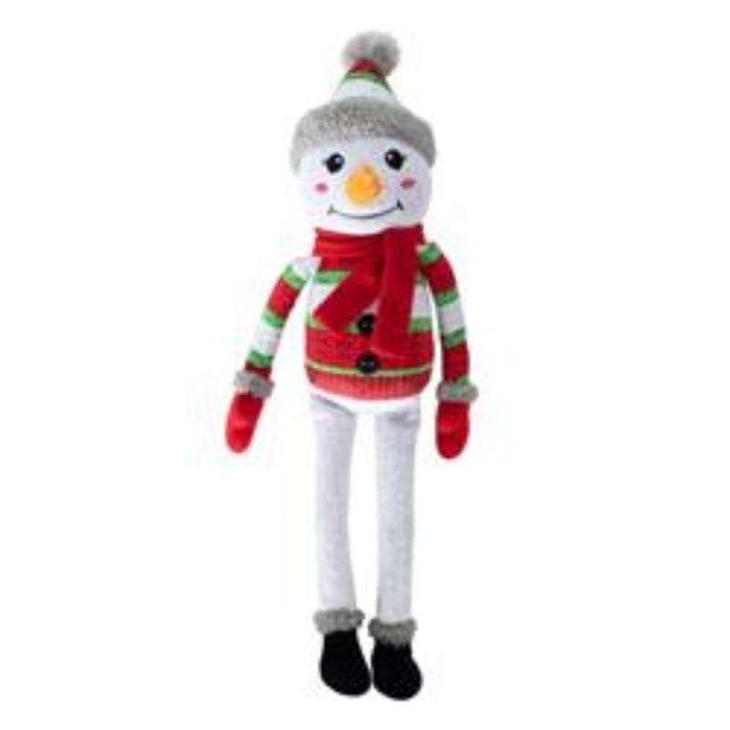Pet Shop by Fringe Studio dog toys Too Cute to Chill Holiday Plush Squeak Dog Toy