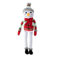 Pet Shop by Fringe Studio dog toys Too Cute to Chill Holiday Plush Squeak Dog Toy
