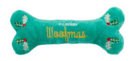 FuzzYard dog toys My First Woofmas Santa Paws Bones Dog Toy Set - 2 pk  (2 Sizes)