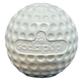 SodaPup dog toys Golf Ball Rubber Treat Dispenser & Enrichment Dog Toy