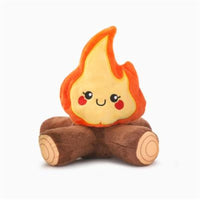 HugSmart Pet Toys Camping Pups Campfire Plush Squeak Dog Toy