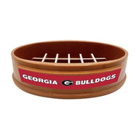 Pets First Bowls - Feeders GA Bulldogs Football Slow Feeder Dog Bowl