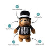 PetShop by Fringe Studio dog toys Trick or Sleep Sloth Plush Dog Toy