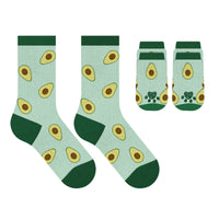 Extreme Fit Wholesale Extreme Fit Wholesale - Matching Pet And Owner Fun Socks - Avocado
