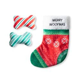 Pet Shop by Fringe Studio dog toys Merry Woofmas Hide & Seek Plush Dog Toy Set - 3Pc