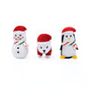 Holiday Miniz Festive Animals Plush Squeaky Christmas Dog Toy Set - 3 Pk