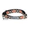 The Worthy Dog Collars Plaid Tan Cat Collar (with bell)