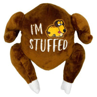 Huxley & Kent dog toys S Power Plush I'm Stuffed Turkey Dog Toy - 2 Sizes