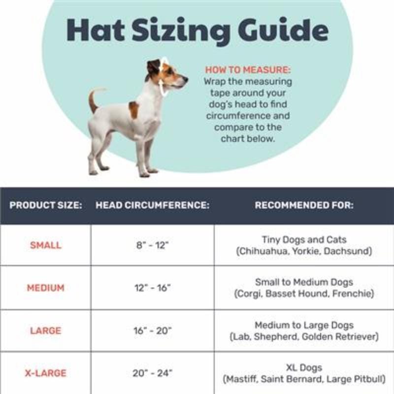 Huxley & Kent Dog Apparel Turkey Tester Dog Hat