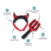 PetShop by Fringe Studio dog toys Cute lil Devil Dog Costume/ Play Set - 2 Pc