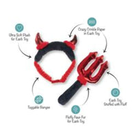 PetShop by Fringe Studio dog toys Cute lil Devil Dog Costume/ Play Set - 2 Pc
