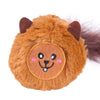 ZippyClaws Cat Toys Squirrel Refillablez Bushy Throw Plush Cat Toy
