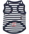 Parisian Pet® Tee's Red Lobster Striped Chasing Tail Summer Vibe Dog T-Shirt