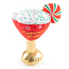 Puppermint Muttini Red Holiday Plush Squeaky Dog Toy