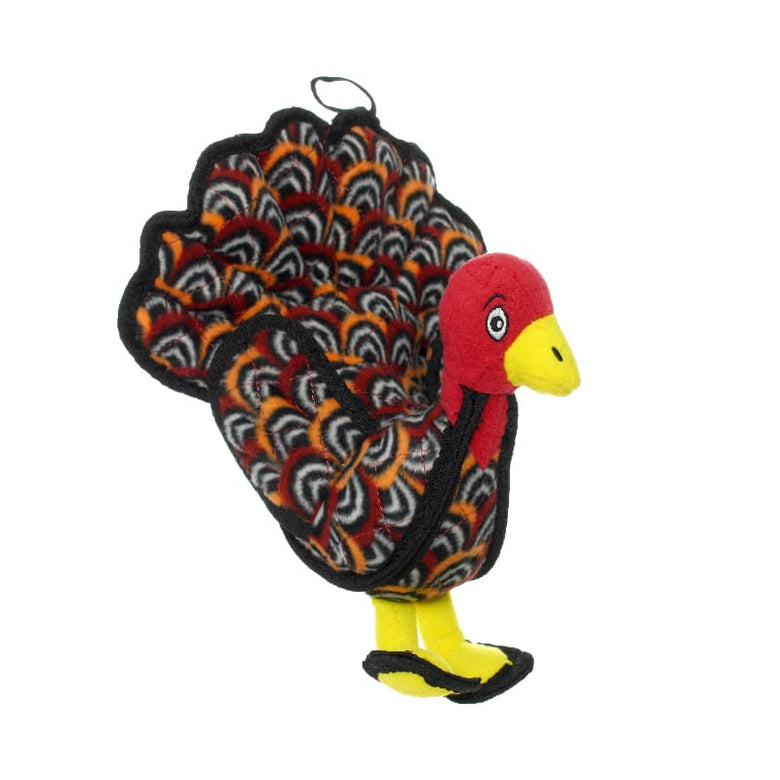 Tuffy Dog Toys - VIP Products dog toys Tuffy Barnyard Turkey Durable Tough Squeaky Dog Toy - Jr Size