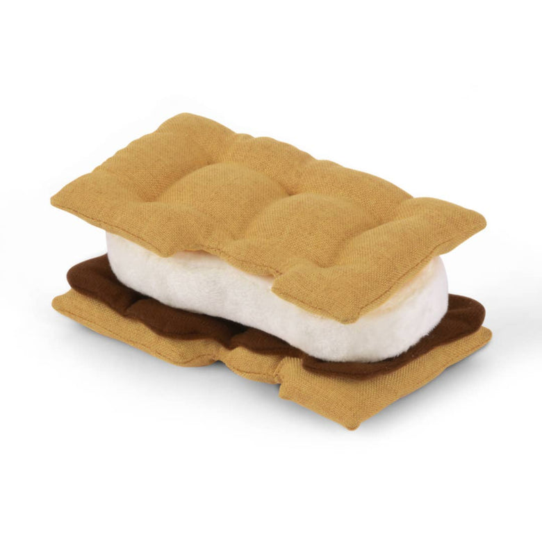 Camp Corbin Gimme S'mores Plush Squeaky Dog Toy