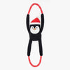 ZippyPaws dog toys Holiday RopeTugz Penguin Dog Toy