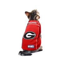Little Earth Productions Dog Apparel GA Bulldogs Red Dog Jersey