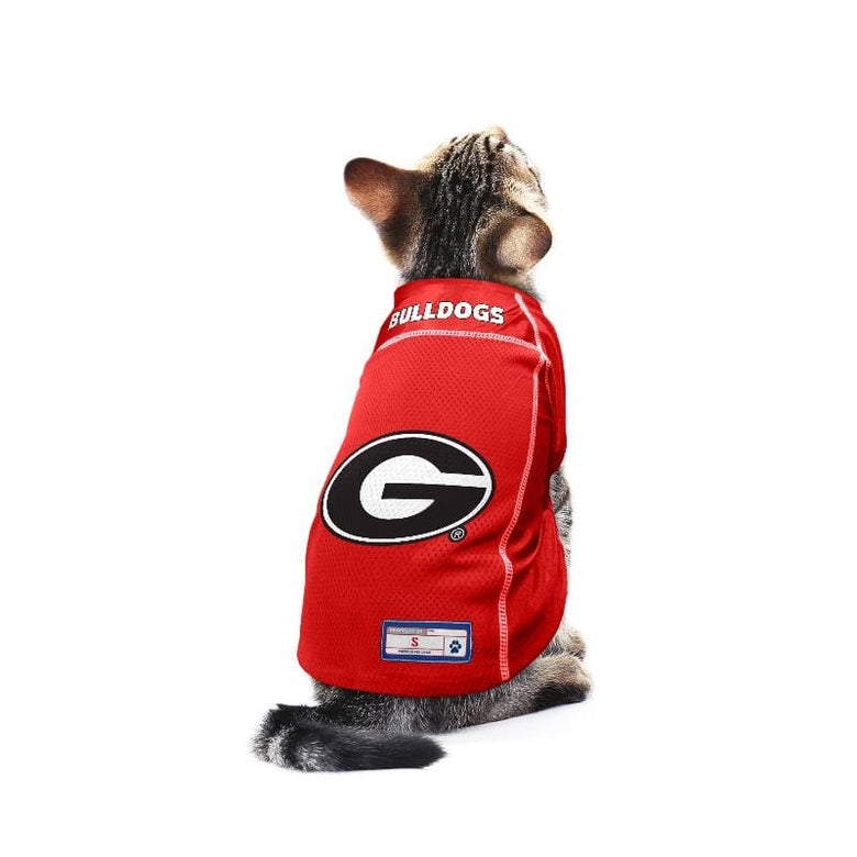 Little Earth Productions Dog Apparel GA Bulldogs Red Dog Jersey