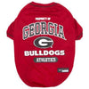 Pets First dog apparel XS Georgia Bulldogs Red Dog Tee