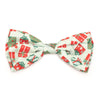 Christmas Presents Light Green Bow Tie Pet Collar Attachment - 2 Sizes