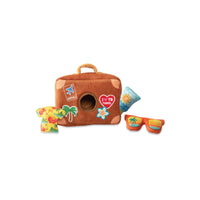 Pack Your Bags Hide & Seek Interactive Dog Toy Set - 4Pc