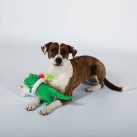 Summa' Time Rex Unicorn Floaty Plush Squeaky Dog Toy