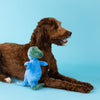 Shark Rex Feelin' Jawsome! Blue Plush Squeaky Dog Toy
